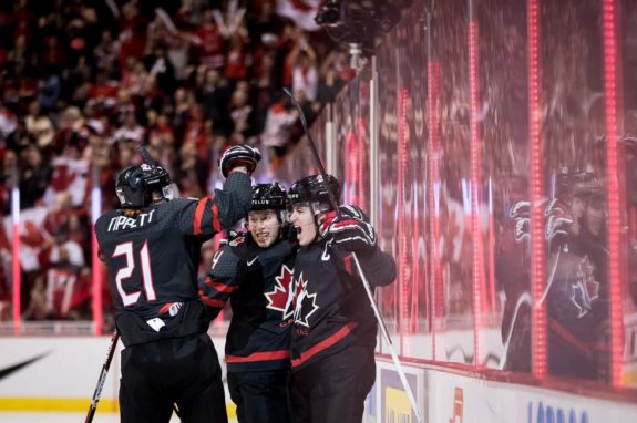 Team Canada celebrates
