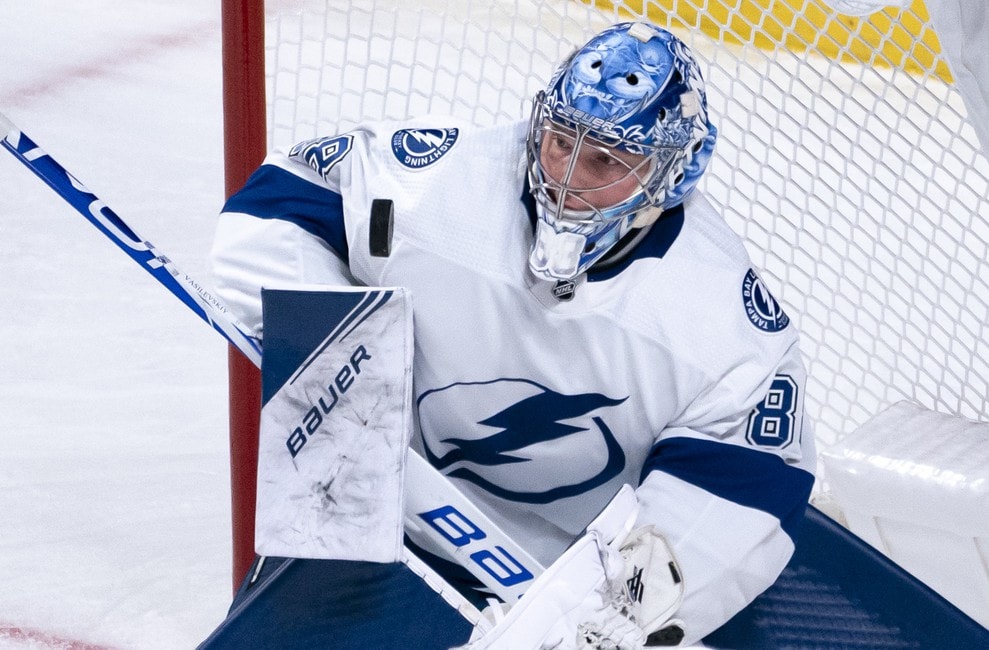 Andrei Vasilevskiy Slowly Returning to Form for Lightning