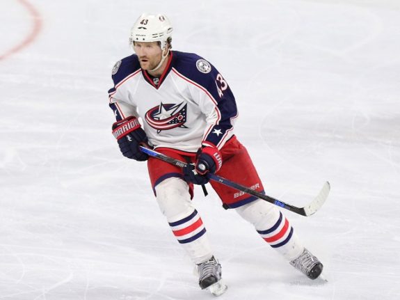 Scott Hartnell, NHL, Columbus Blue Jackets