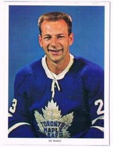 Eddie Shack scored his 19th goal of the season.
