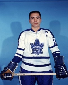 George Armstrong scored Toronto's first goal.