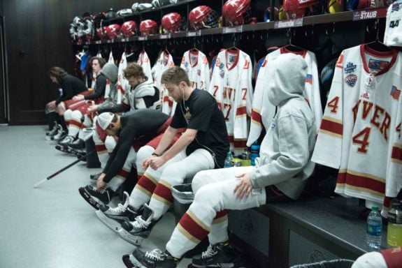 Denver University locker room