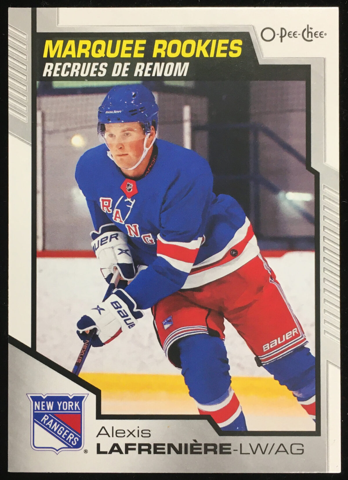 Alexis Lafreniere 2020-21 Upper Deck 2 OPC Marquee Rookies