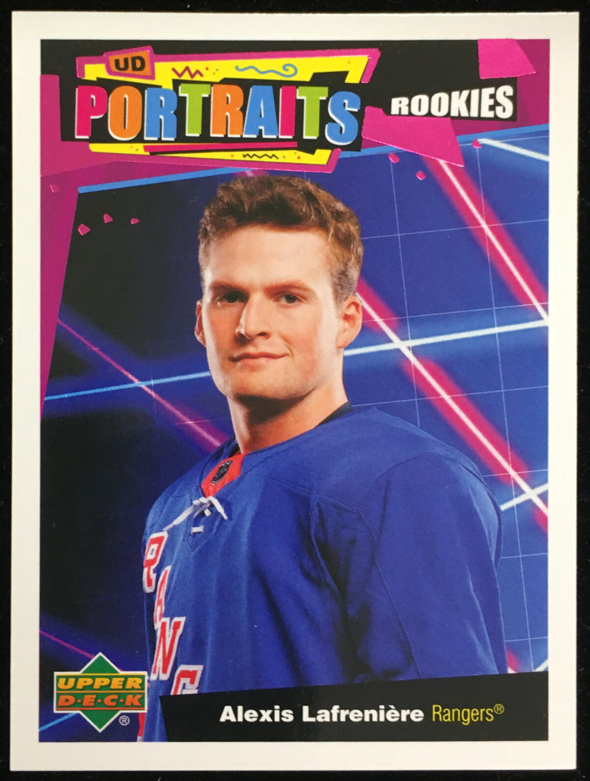 Alexis Lafrenierre 2020-21 Upper Deck 2 Rookie Portraits