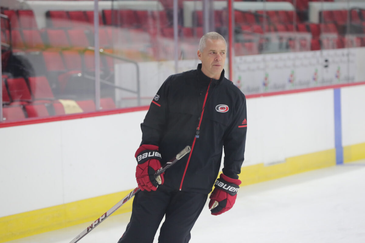 Carolina Hurricanes Assistant Coach Jeff Daniels Seattle Kraken