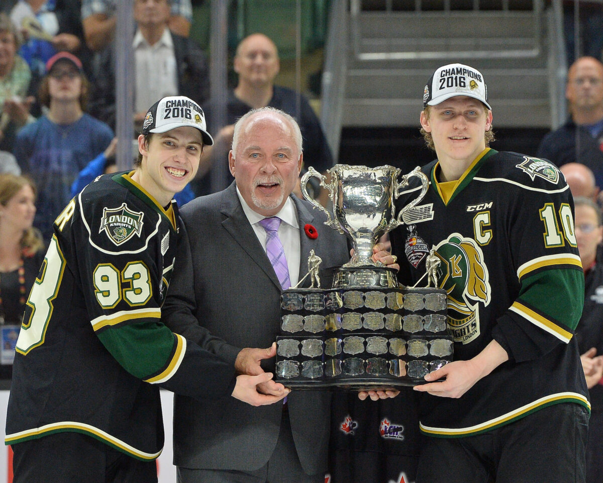Mitch Marner Christian Dvorak David Branch