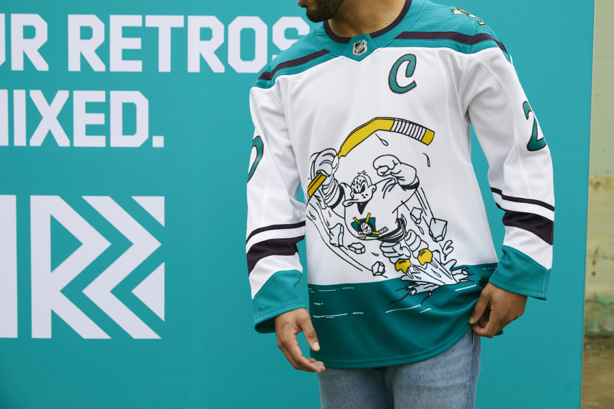 Anaheim Ducks Reverse Retro jersey