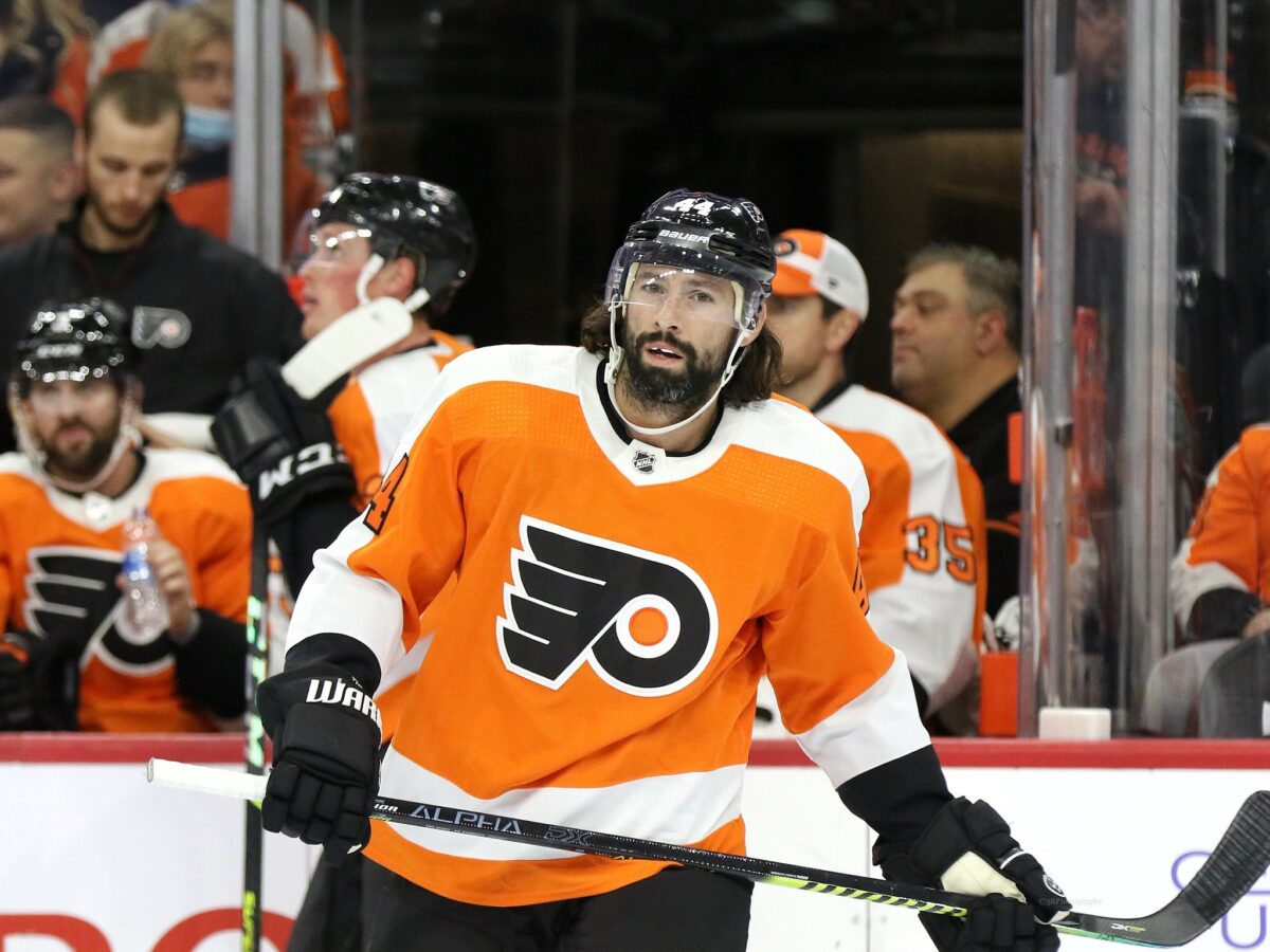 Nate Thompson, Philadelphia Flyers
