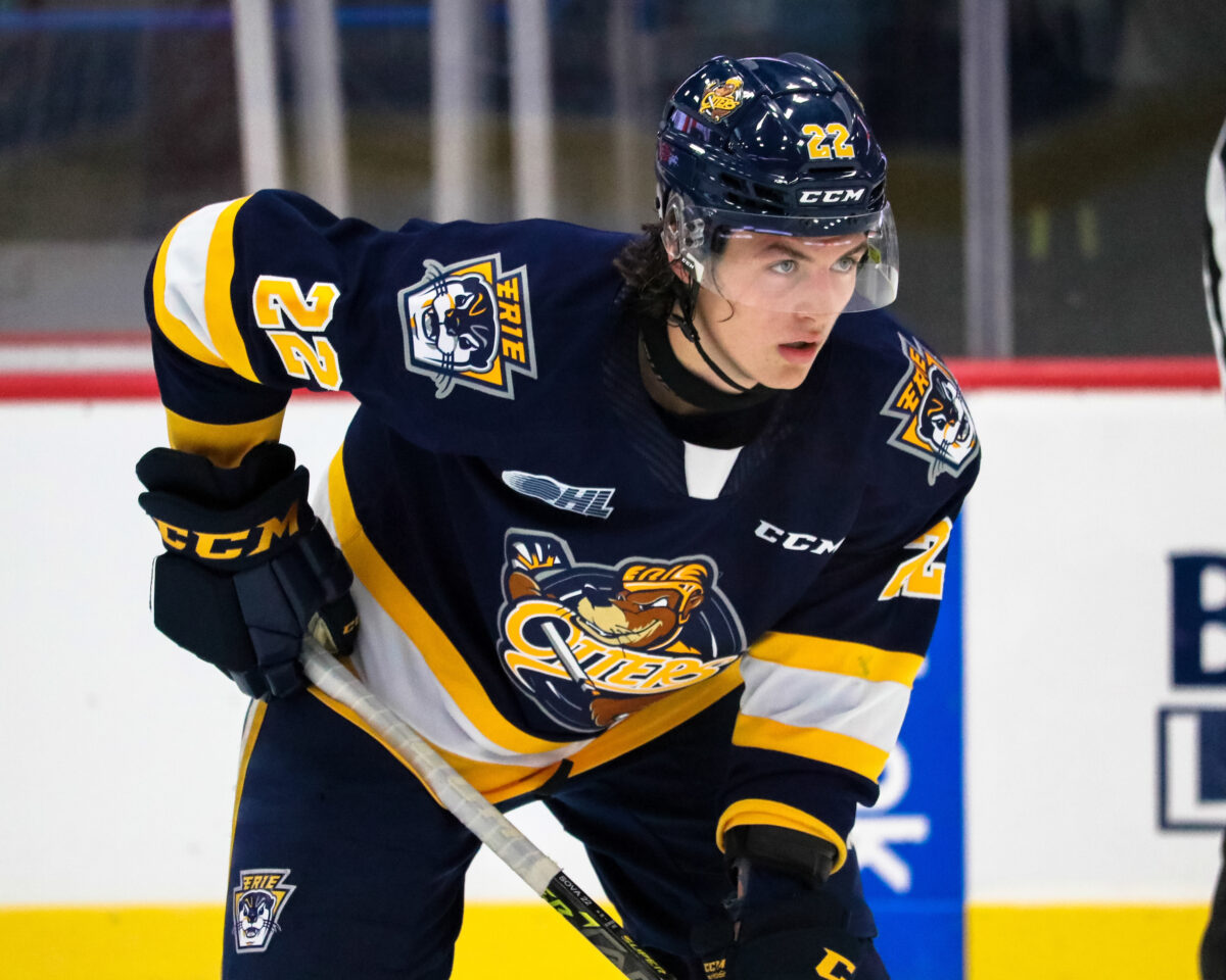 Spencer Sova Erie Otters
