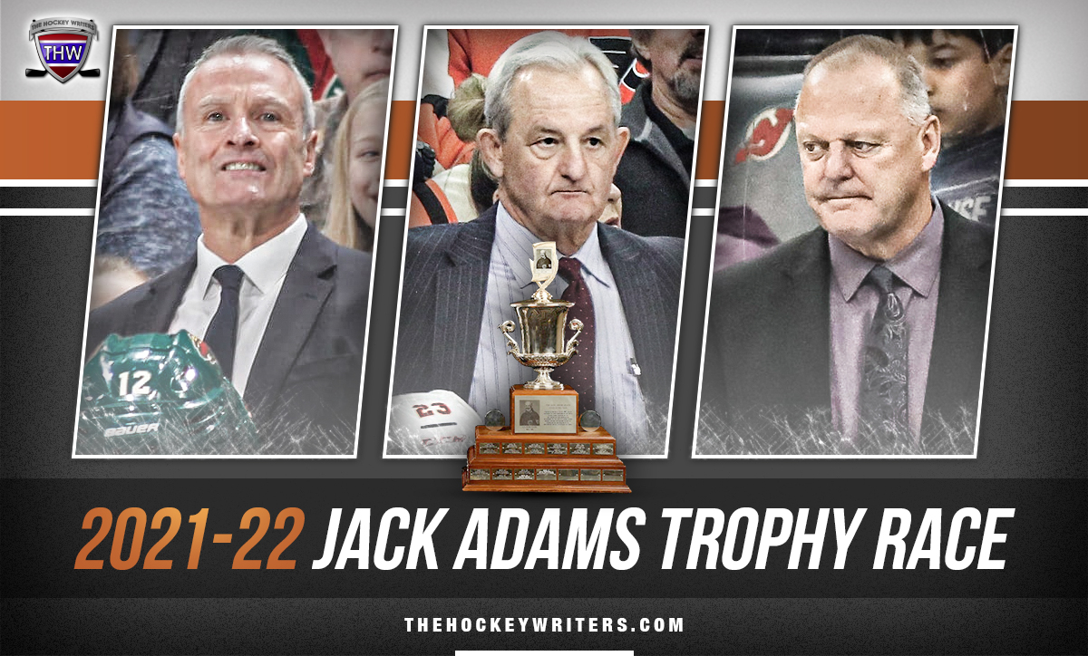 Jack Adams Award Race Dean Evason, Gerard Gallant, and Darryl Sutter