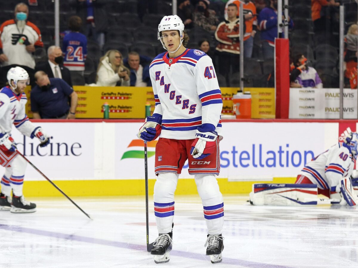 Morgan Barron New York Rangers