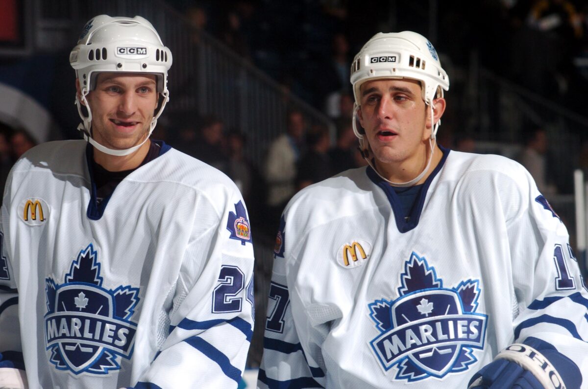 Ian MacNeil and Kris Newbury, Toronto Marlies