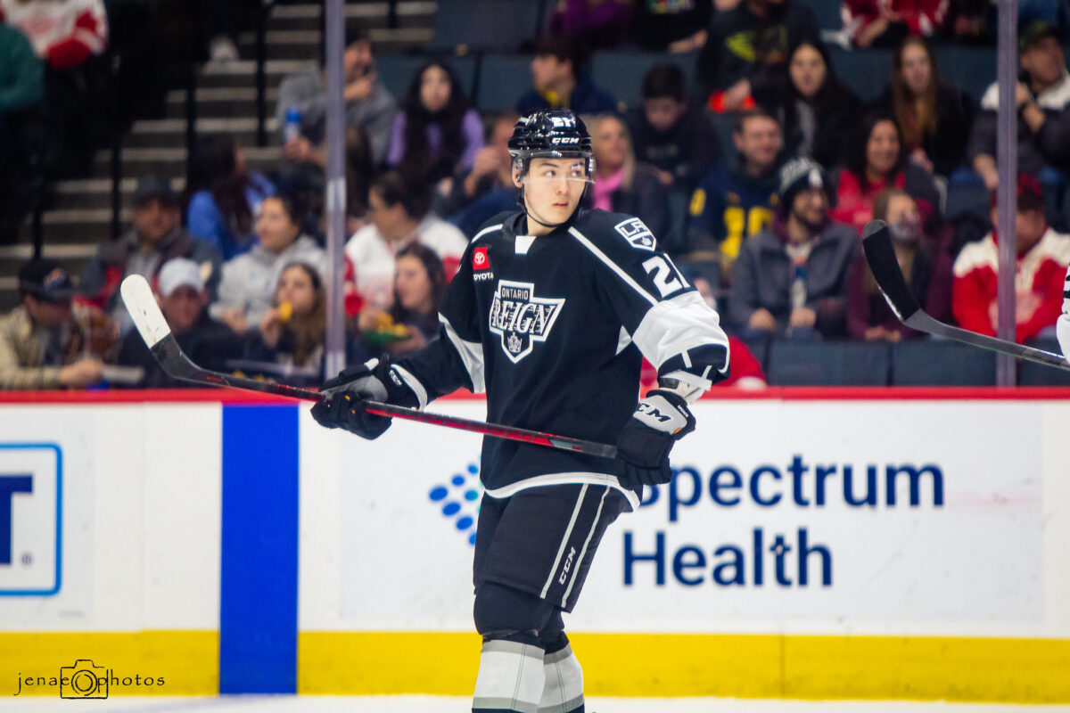 Jordan Spence Ontario Reign