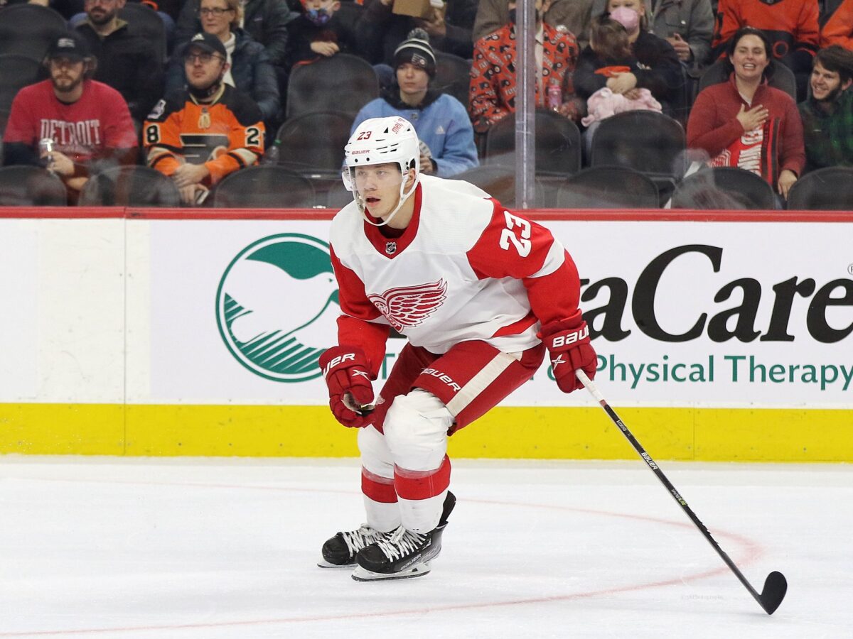Lucas Raymond Detroit Red Wings