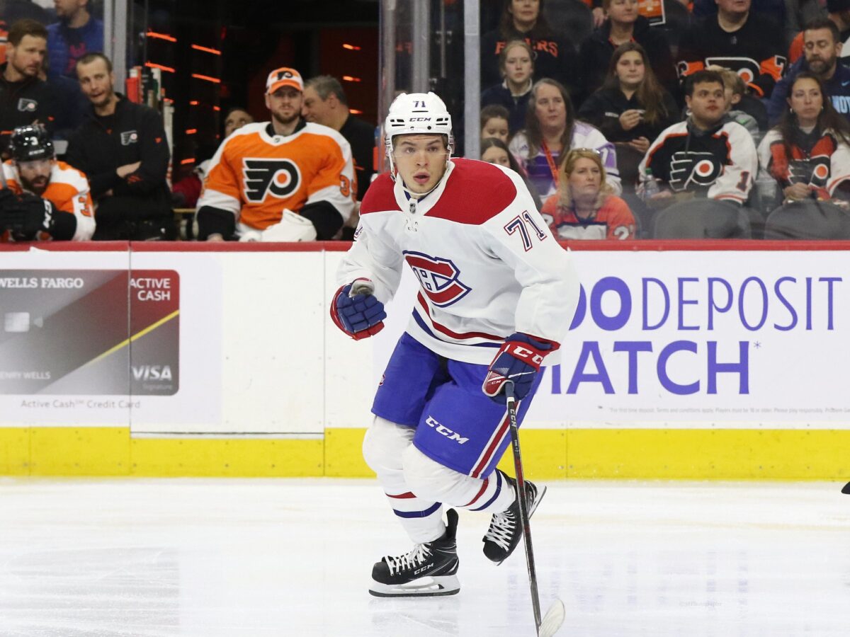 Jake Evans Montreal Canadiens