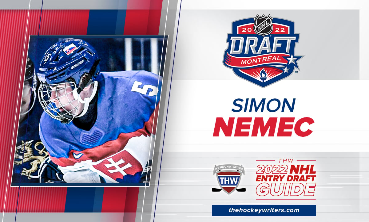 THW 2022 NHL Entry Draft Guide Simon Nemec