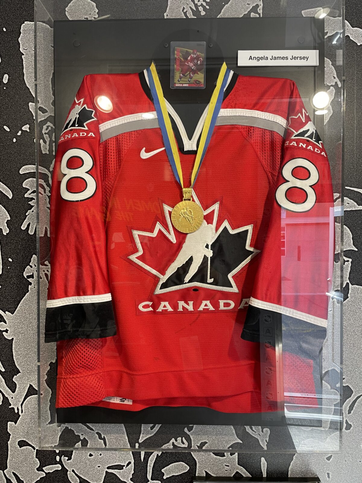Angela James Team Canada Jersey