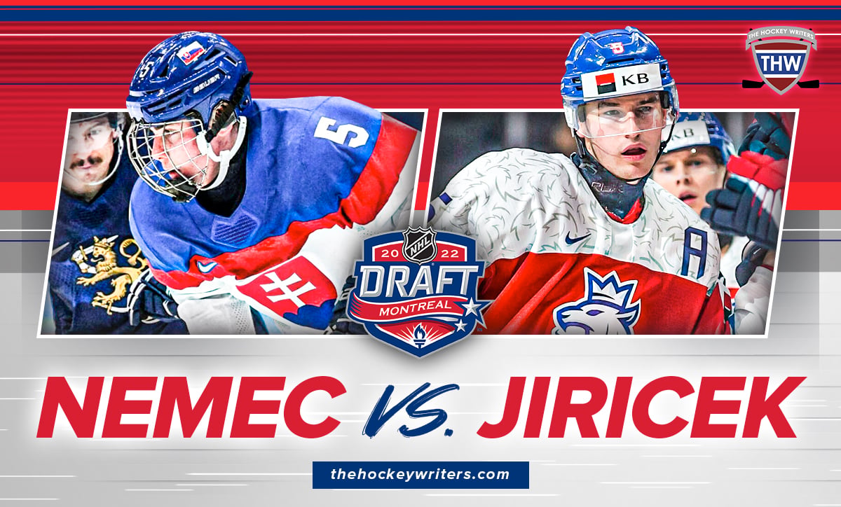 2022 NHL Draft Showdown: Nemec vs. Jiricek