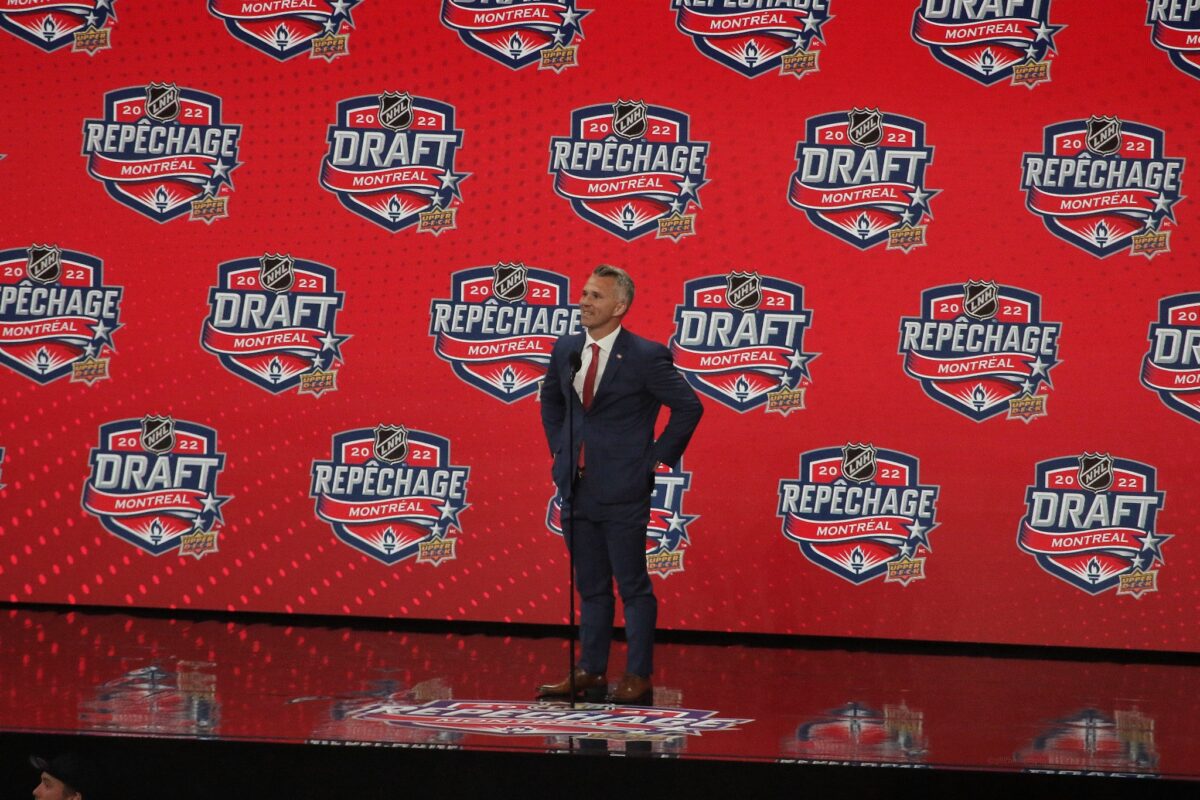 Martin St. Louis Montreal Canadiens 2022 Draft