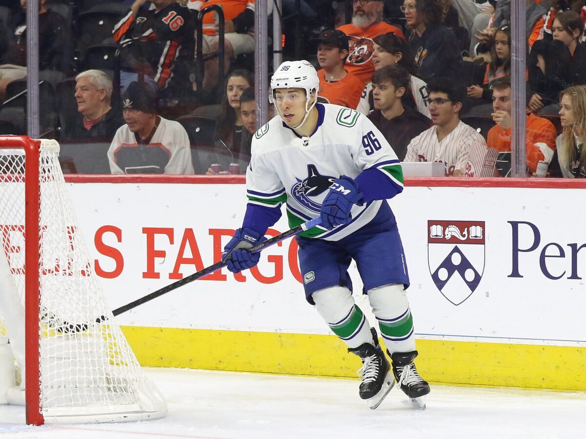 Andrei Kuzmenko Vancouver Canucks