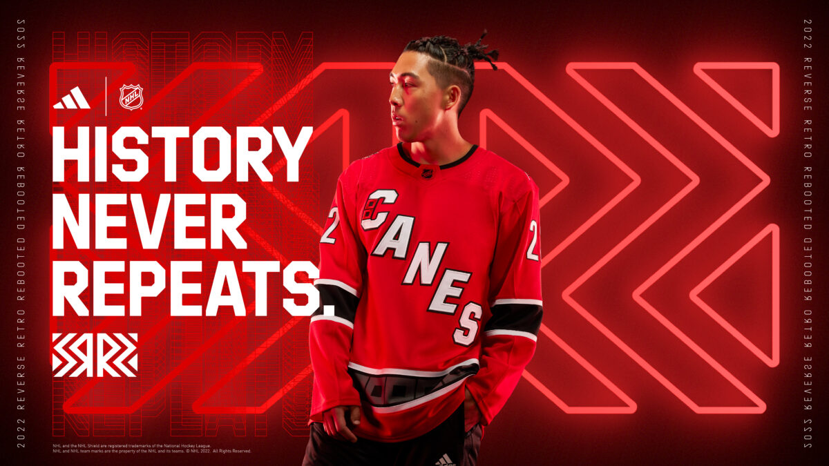 Carolina Hurricanes 2022-23 Reverse Retro