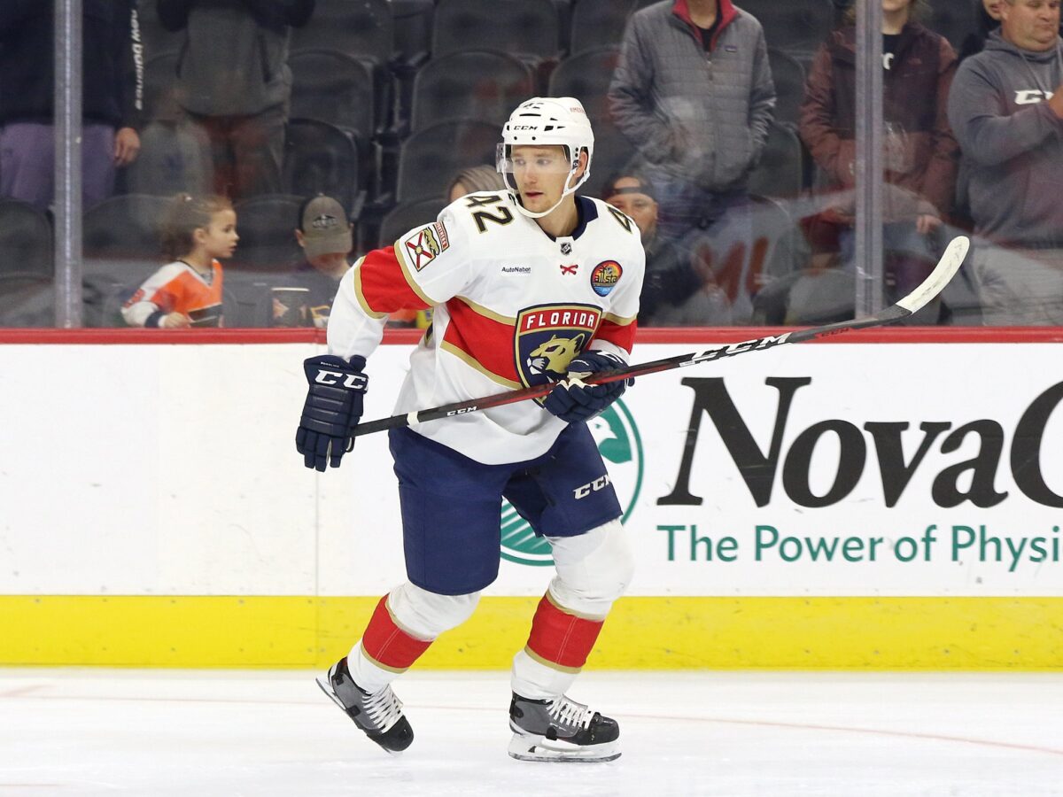 Gustav Forsling Florida Panthers