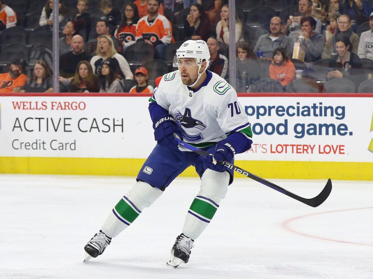 Tanner Pearson Vancouver Canucks