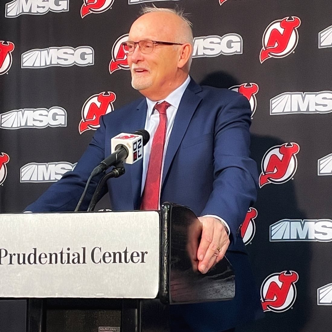 Lindy Ruff New Jersey Devils