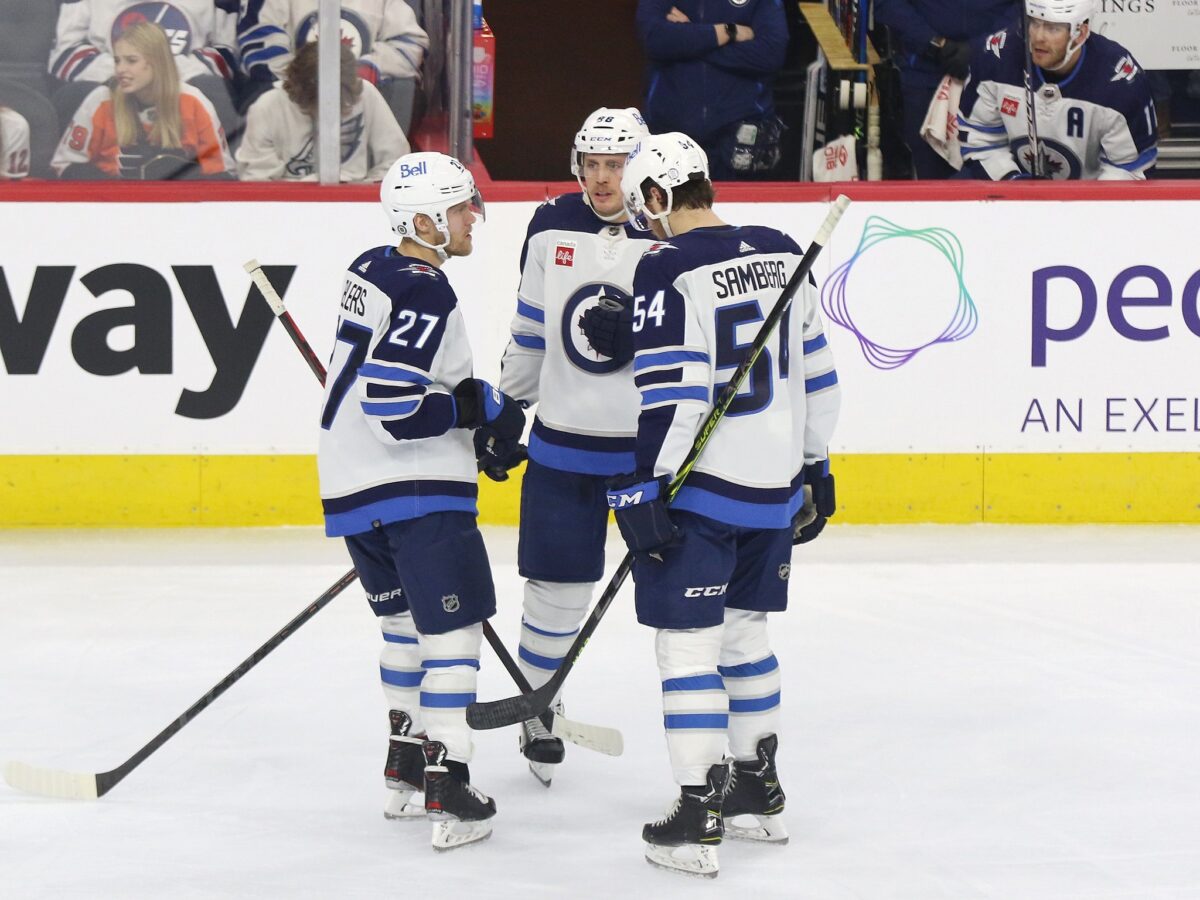Nate Schmidt Nikolaj Ehlers Dylan Samberg Winnipeg Jets