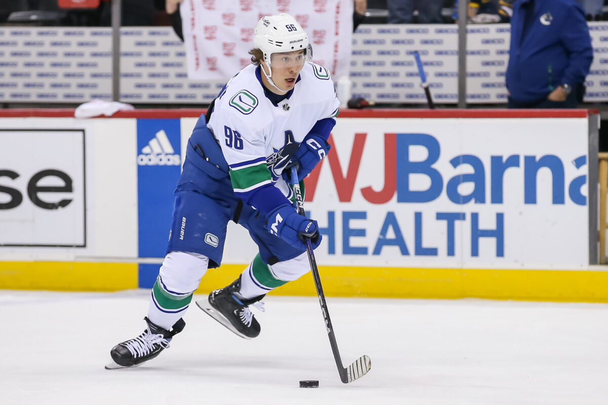 Andrei Kuzmenko Vancouver Canucks