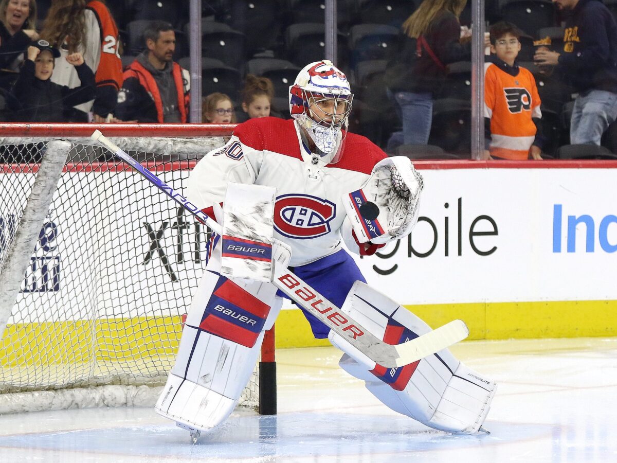 Cayden Primeau Montreal Canadiens