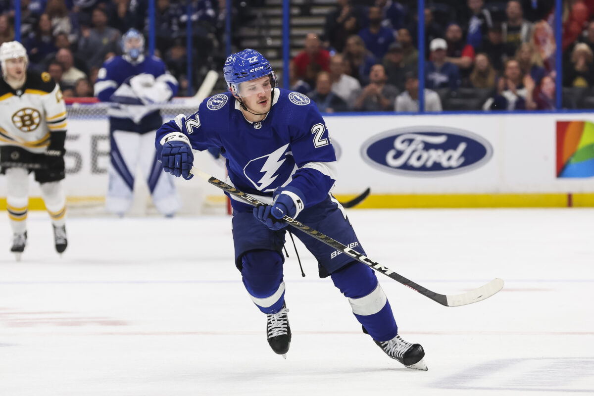 Rudolfs Balcers Tampa Bay Lightning