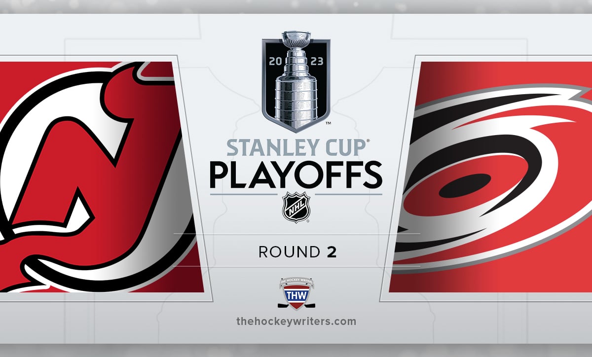 2023 NHL Stanley Cup Playoffs Round 2 New Jersey Devils Carolina Hurricanes