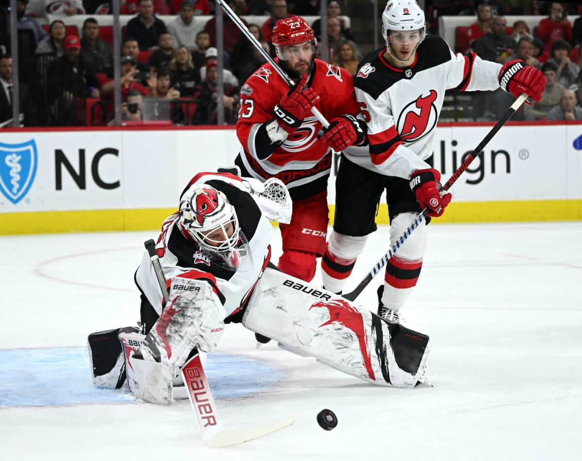 Akira Schmid New Jersey Devils