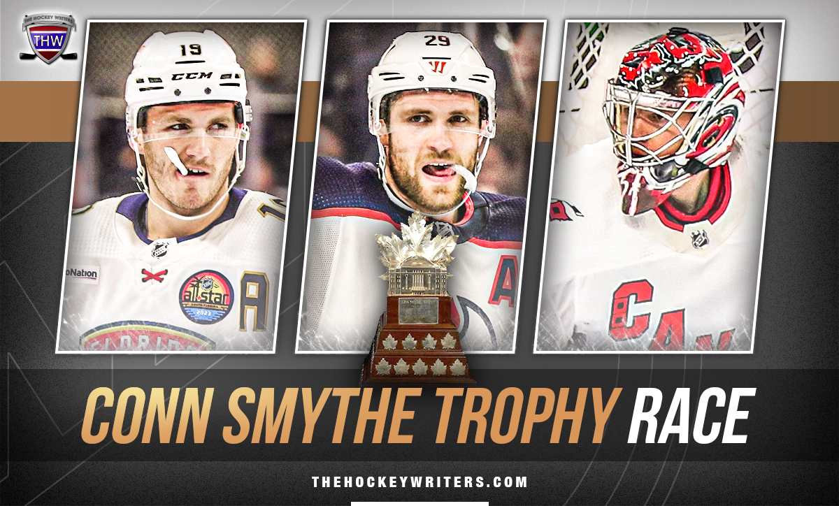Conn Smythe Trophy Race Matthew Tkachuk, Leon Draisaitl and Frederik Andersen