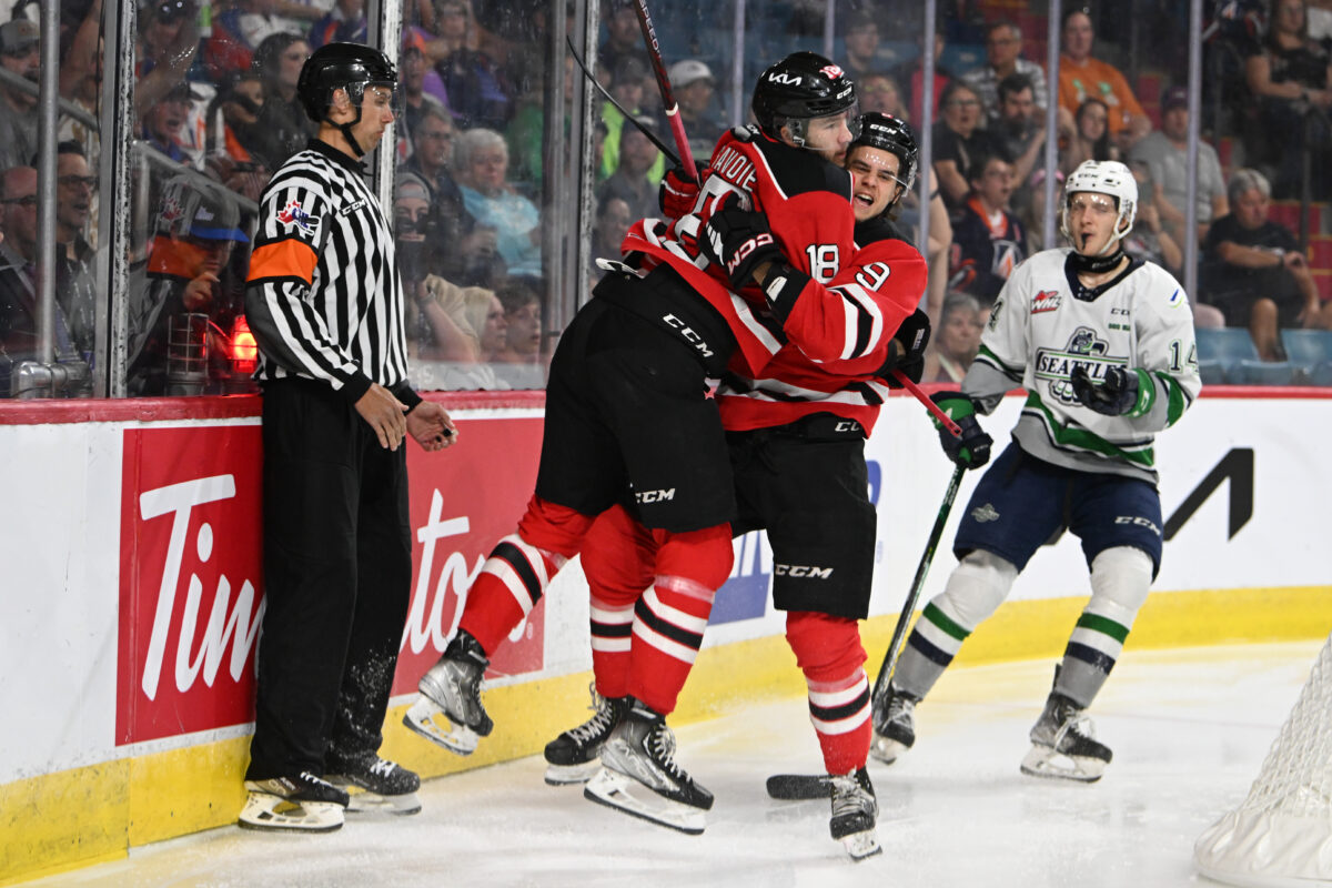 Theo Rochette Nicolas Savoie Quebec Remparts