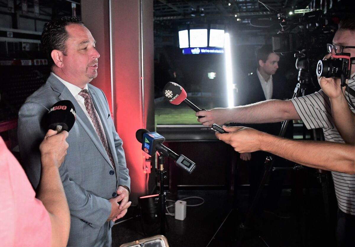 Windsor Spitfires' GM Bill Bowler
