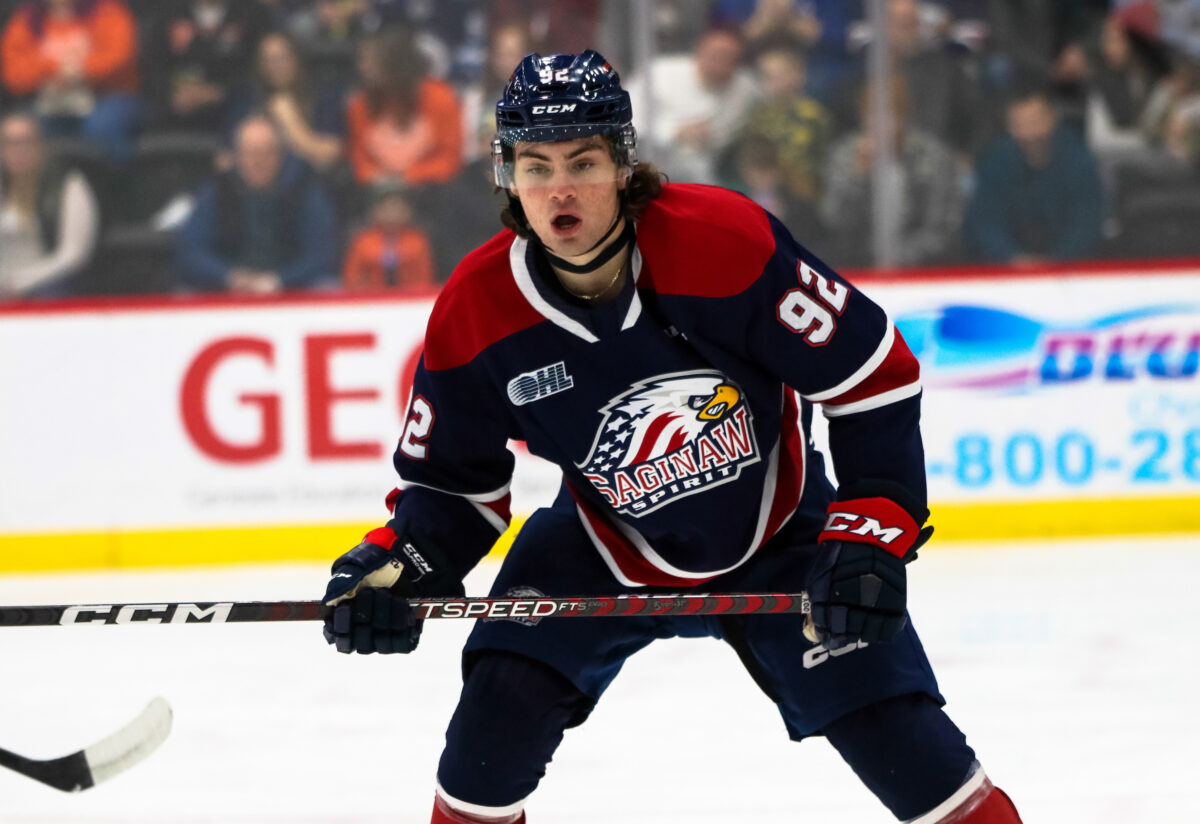 Nic Sima Saginaw Spirit