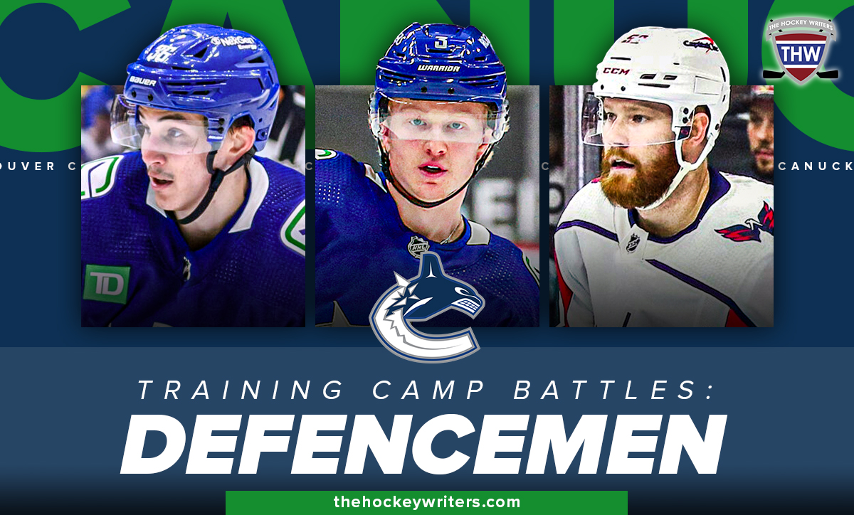 Training Camp Battles Defencemen Jack Rathbone, Matt Irwin and Akito Hirose
