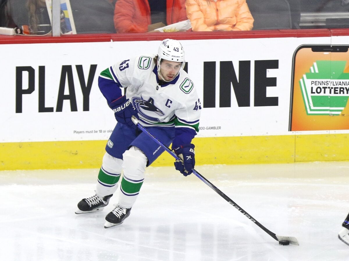 Quinn Hughes Vancouver Canucks