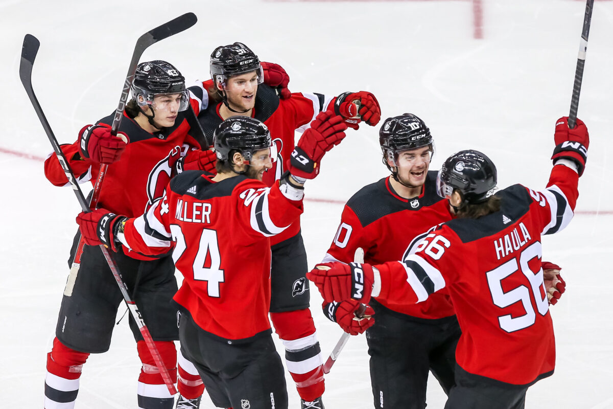 New Jersey Devils Celebrate
