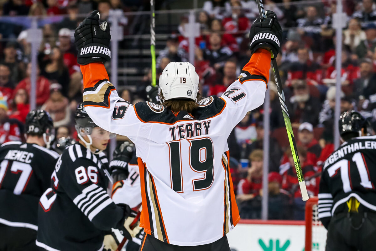 Troy Terry Anaheim Ducks