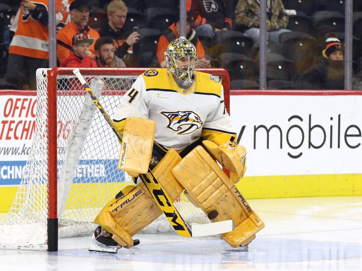 Juuse Saros Nashville Predators