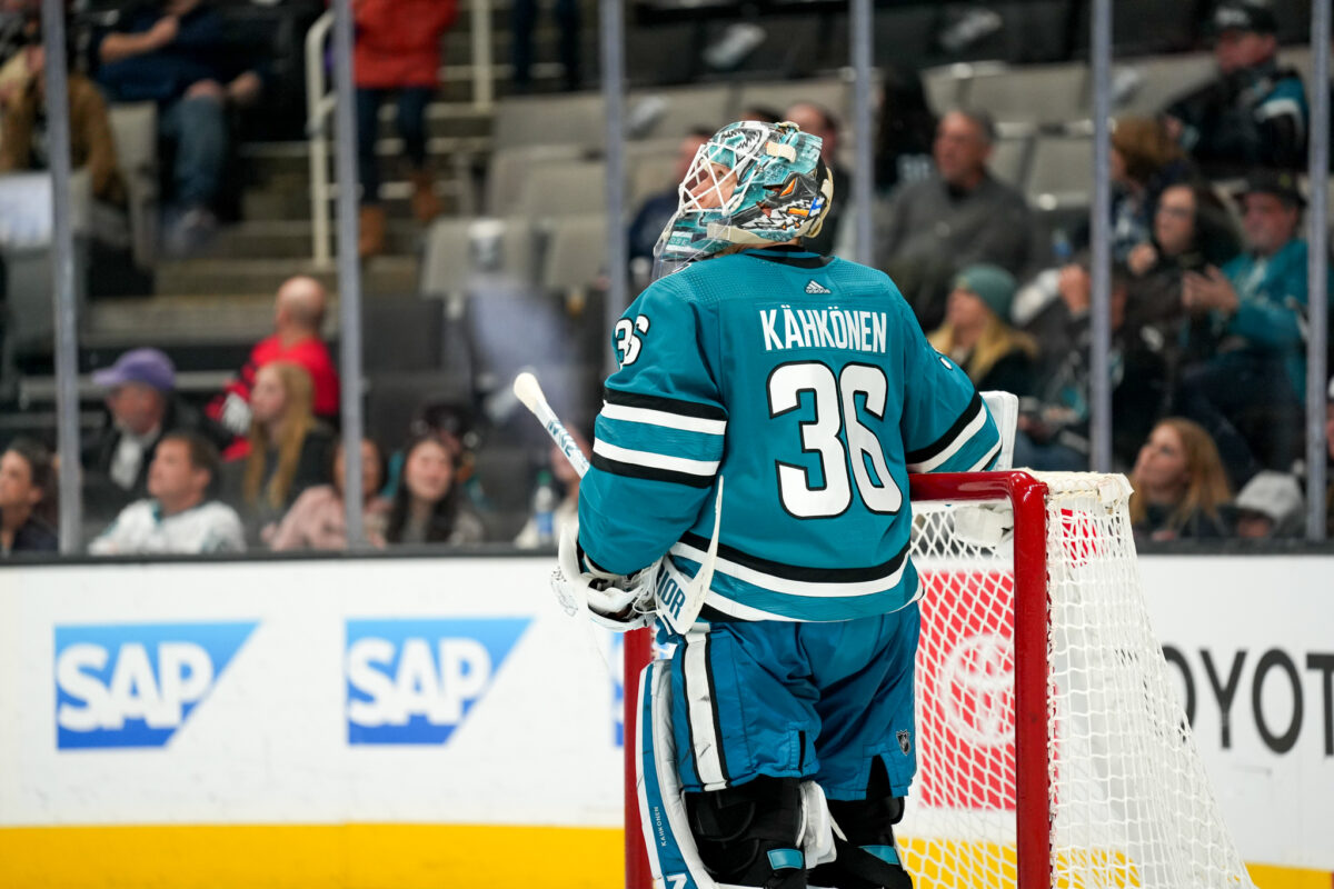 Kaapo Kahkonen San Jose Sharks