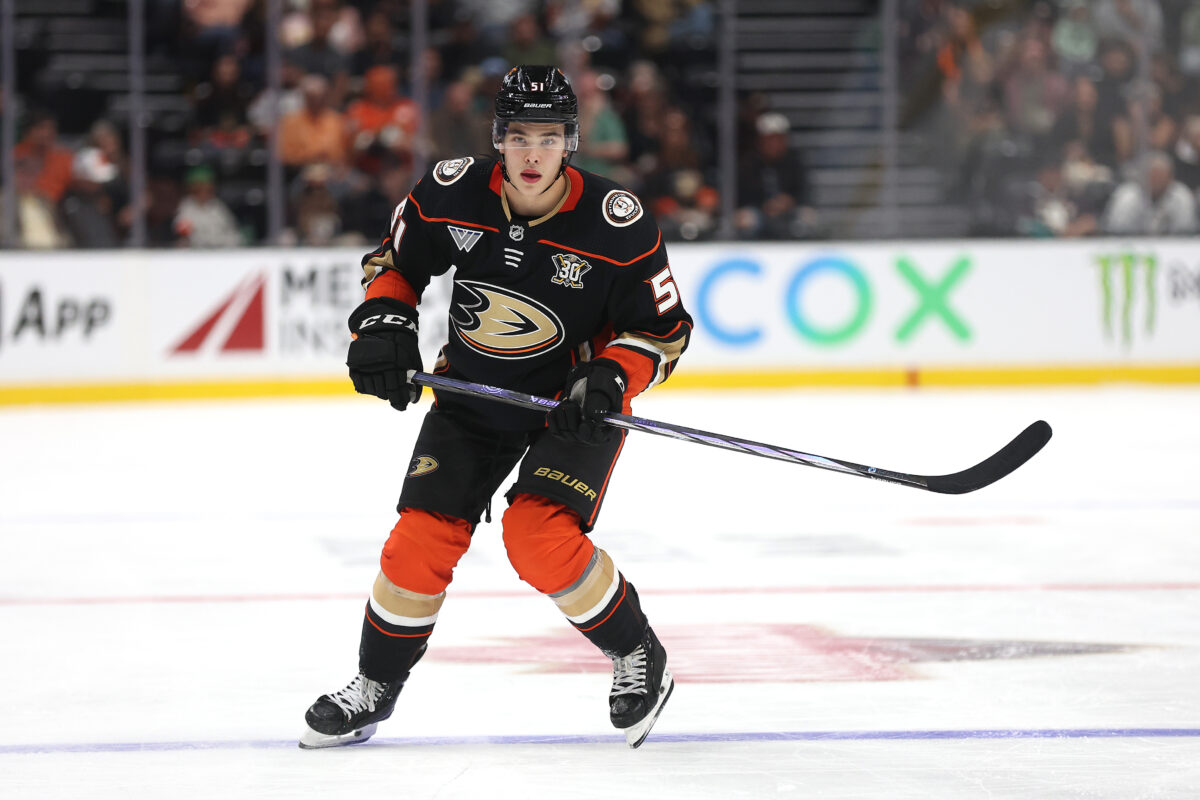 Olen Zellweger Anaheim Ducks