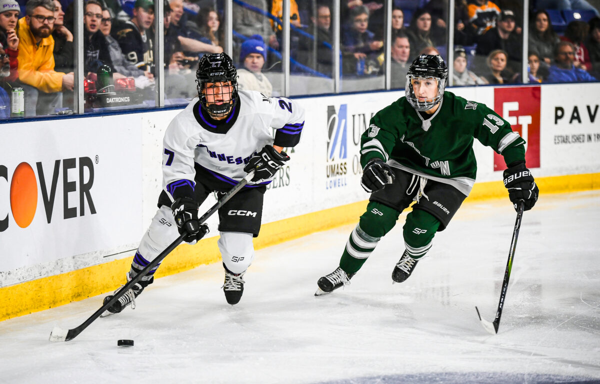 Taylor Heise PWHL Minnesota Kaleigh Fratkin PWHL Boston