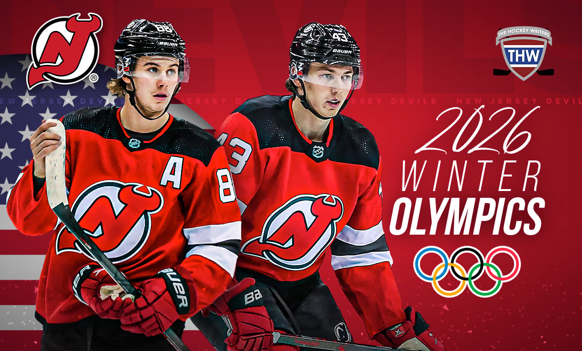 Jack and Luke Hughes New Jersey Devils 2026 Winter Olympics