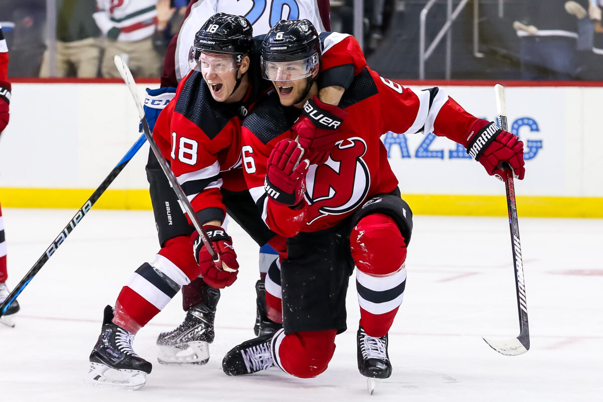 John Marino Ondrej Palat New Jersey Devils