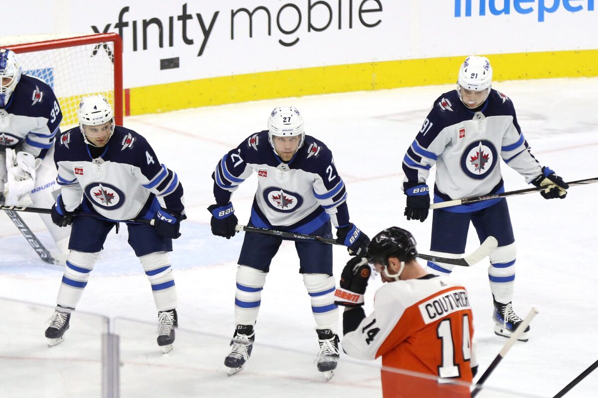 Nikolaj Ehlers Neal Pionk Cole Perfetti Winnipeg Jets