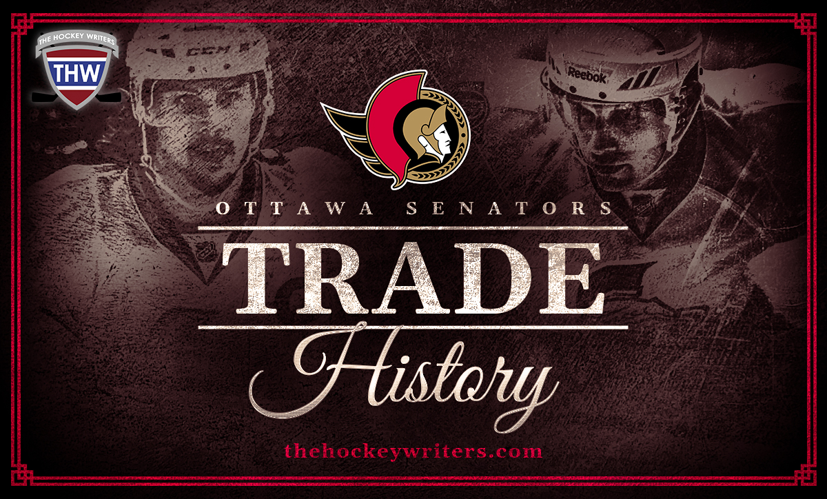 Ottawa Senators Trade History